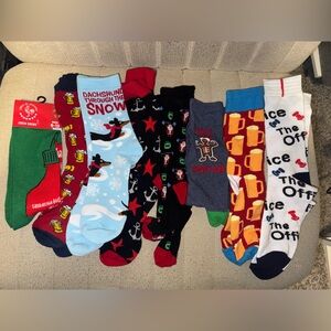 Colorful Men's Novelty Socks Set